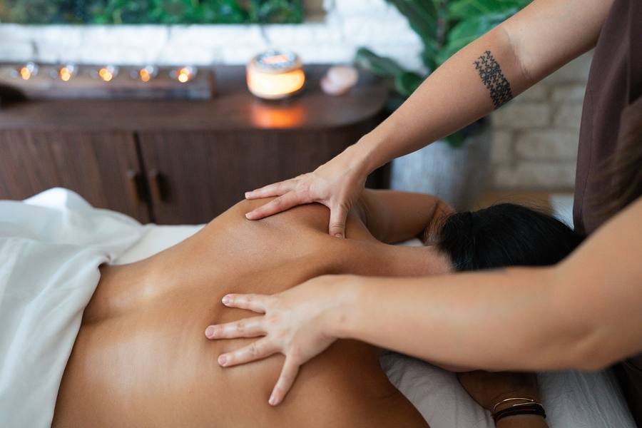 Deep tissue massage at W Spa